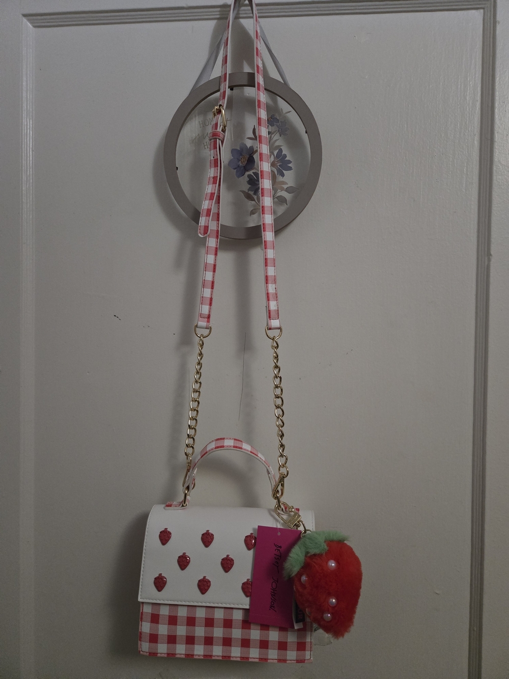 Betsey Johnson Strawberry Themed Purse 🍓